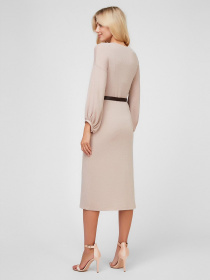 Платья Sassofono модель A201-SF-56751, ЛОСОСЕВИЙ Фото