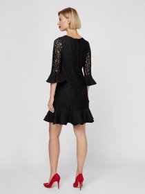 Платья Sassofono модель A201-SF-617171, ЧОРНИЙ Фото