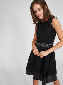 Сукні Sassofono модель A201-SF-621171, ЧОРНИЙ Фото