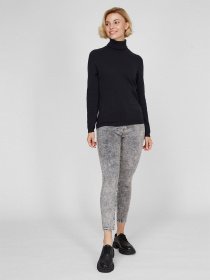 Водолазка Sassofono модель A191-SF-461113, Чорний Фото