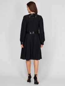 Платья Sassofono модель A201-SF-633171, ЧОРНИЙ Фото