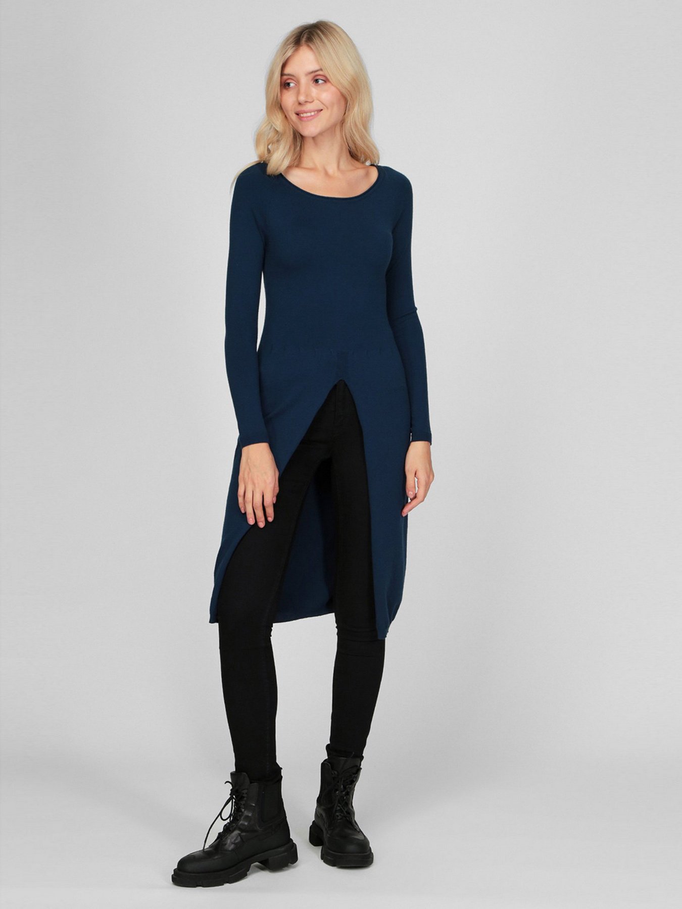 Туника Sassofono модель A201-SF-70217, ІНДІГО Фото