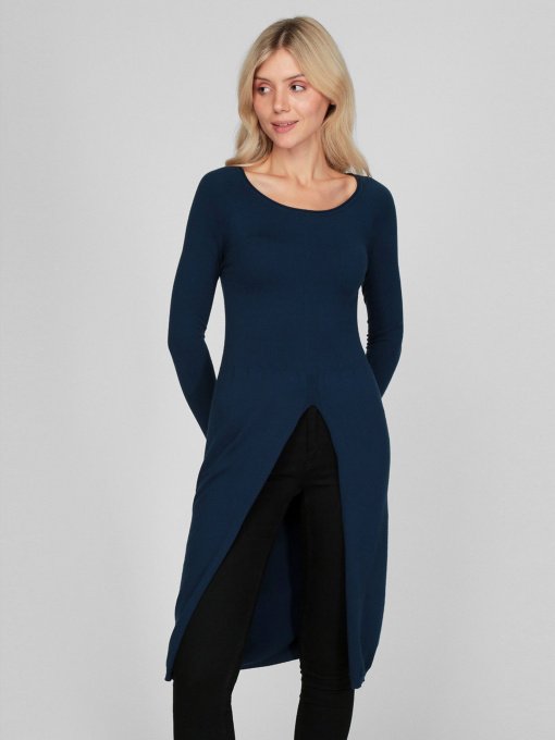 Туника Sassofono модель A201-SF-70217, ІНДІГО Фото