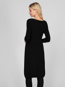 Платья Sassofono модель A201-SF-70217, ЧОРНИЙ Фото