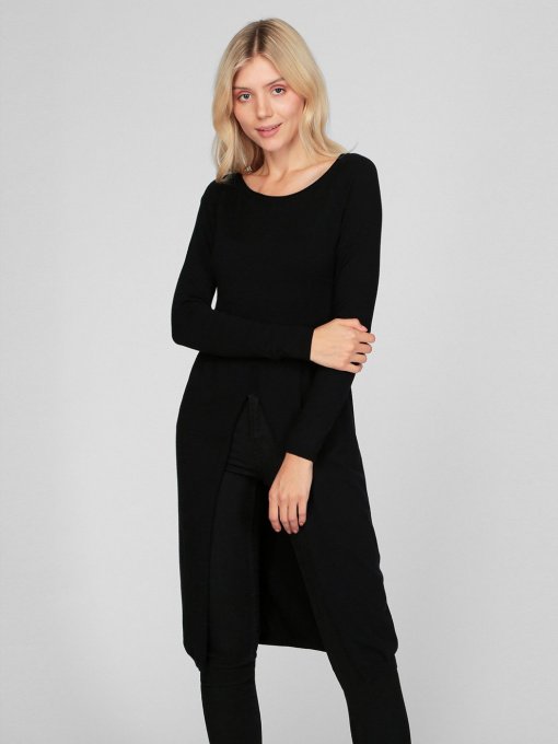 Платья Sassofono модель A201-SF-70217, ЧОРНИЙ Фото