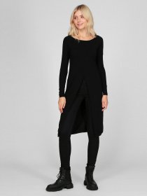 Платья Sassofono модель A201-SF-70217, ЧОРНИЙ Фото