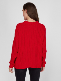 Свитер Sassofono модель A191-SF-794111-2, Червоний Свитер Sassofono модель A191-SF-794111-2, Червоний Фото