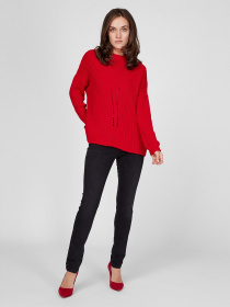 Свитер Sassofono модель A191-SF-794111-2, Червоний Свитер Sassofono модель A191-SF-794111-2, Червоний Фото
