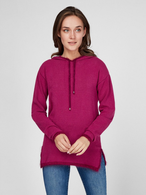 Худі Sassofono модель A201-SF-728111, Фуксія Фото