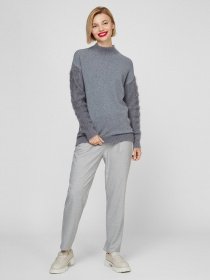 Свитер Sassofono модель A201-SF-728112, Антрацит Фото