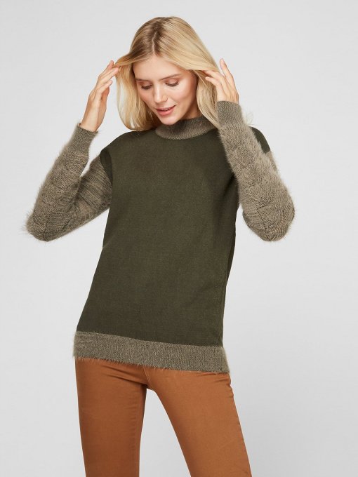 Светр Sassofono модель A201-SF-728112, Хакі Фото