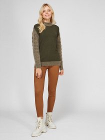 Свитер Sassofono модель A201-SF-728112, Хакі Фото