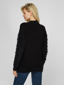 Свитер Sassofono модель A201-SF-728112, Чорний Фото