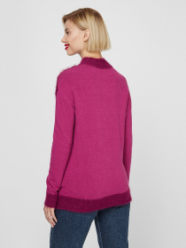 Светр Sassofono модель A201-SF-728113, Фуксія Фото