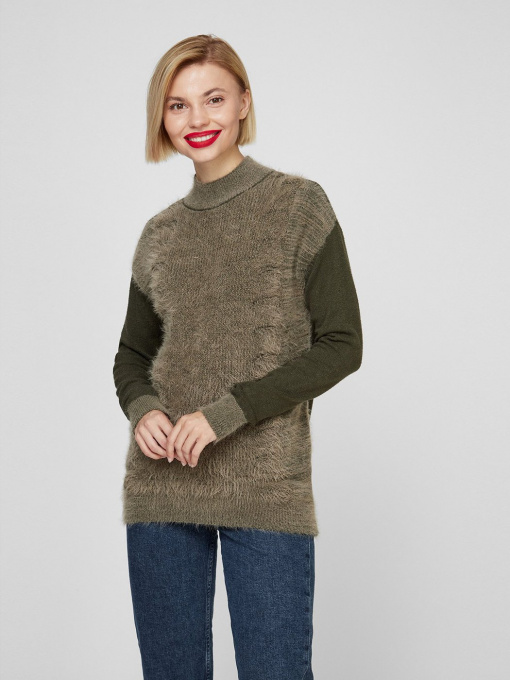 Свитер Sassofono модель A201-SF-728113, Хакі Фото