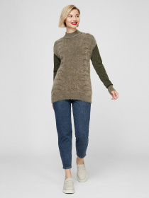 Свитер Sassofono модель A201-SF-728113, Хакі Фото