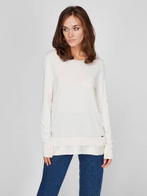 Джемпер Sassofono модель A201-SF-758141, Молочний Фото
