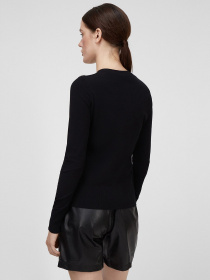 Джемпер Sassofono модель A201-SF-790113-1, Чорний Фото