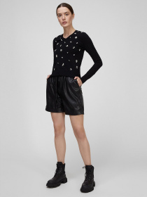 Джемпер Sassofono модель A201-SF-790113-1, Чорний Фото