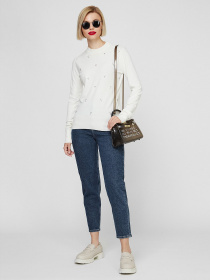 Джемпер Sassofono модель A201-SF-791112, Молочний Фото