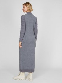 Платья Sassofono модель A201-SF-742174, Антрацит Платья Sassofono модель A201-SF-742174, Антрацит Фото