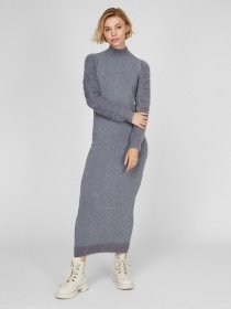 Платья Sassofono модель A201-SF-742174, Антрацит Платья Sassofono модель A201-SF-742174, Антрацит Фото