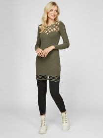 Туніка Sassofono модель A191-SC-3031, ХАКІ Фото