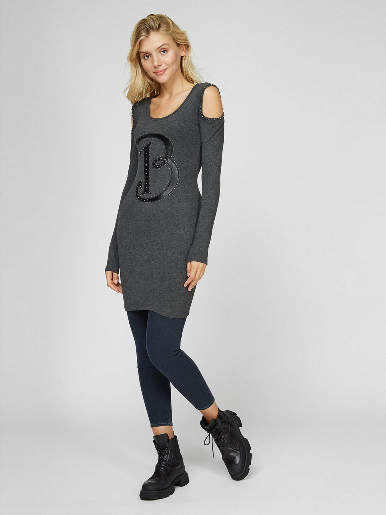 Платье мини Sassofono модель SAS759 Платье мини Sassofono модель SAS759 Фото