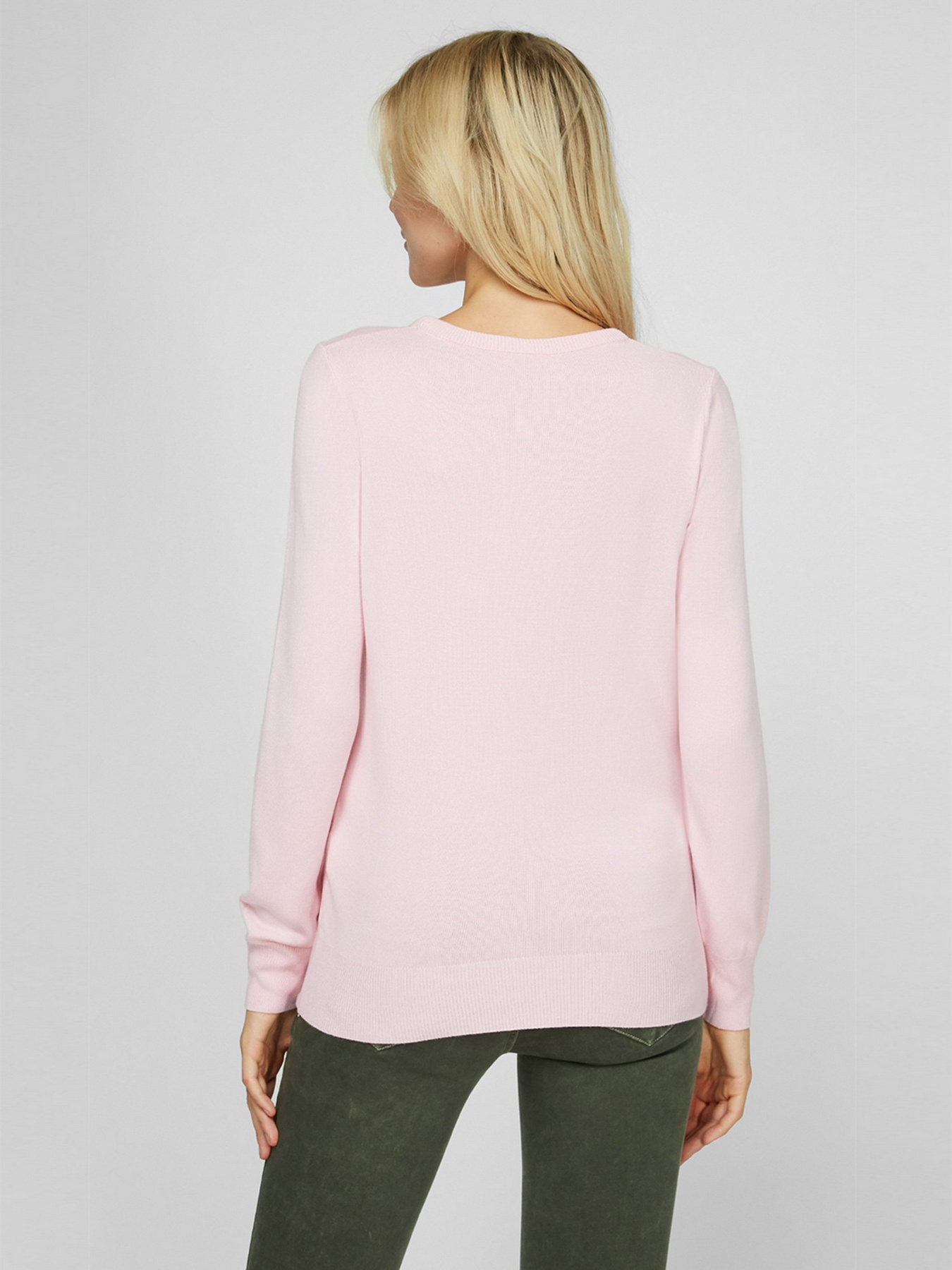 Джемпер Sassofono модель A191-SF-470112, ПУДРОВИЙ Фото