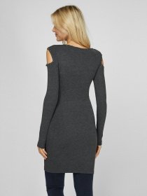 Платья Sassofono модель A191-SC-3285, АНТРАЦИТ Платья Sassofono модель A191-SC-3285, АНТРАЦИТ Фото