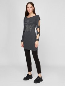 Туника Sassofono модель A191-SC-3293, АНТРАЦИТ Фото