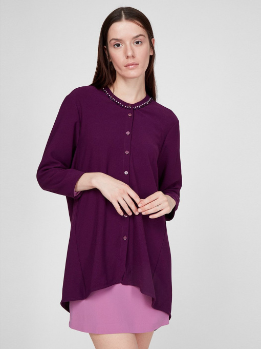 Туника Sassofono модель A191-SF-156151-1, Фіолетовий Фото