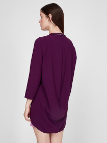 Туника Sassofono модель A191-SF-156151-1, Фіолетовий Туника Sassofono модель A191-SF-156151-1, Фіолетовий Фото