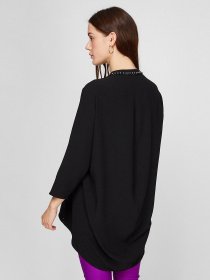 Туника Sassofono модель A191-SF-156151-1, Чорний Фото