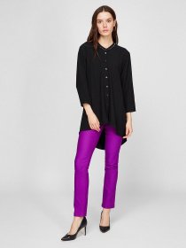 Туника Sassofono модель A191-SF-156151-1, Чорний Фото