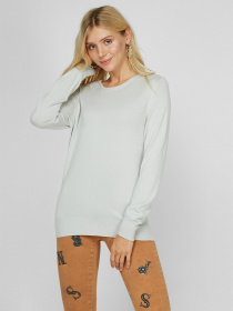 Джемпер Sassofono модель A191-SF-470112, СІРИЙ Фото