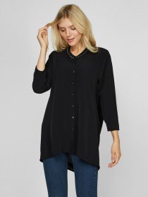 Туника Sassofono модель A191-SF-156151-1, ЧОРНИЙ-2 Фото