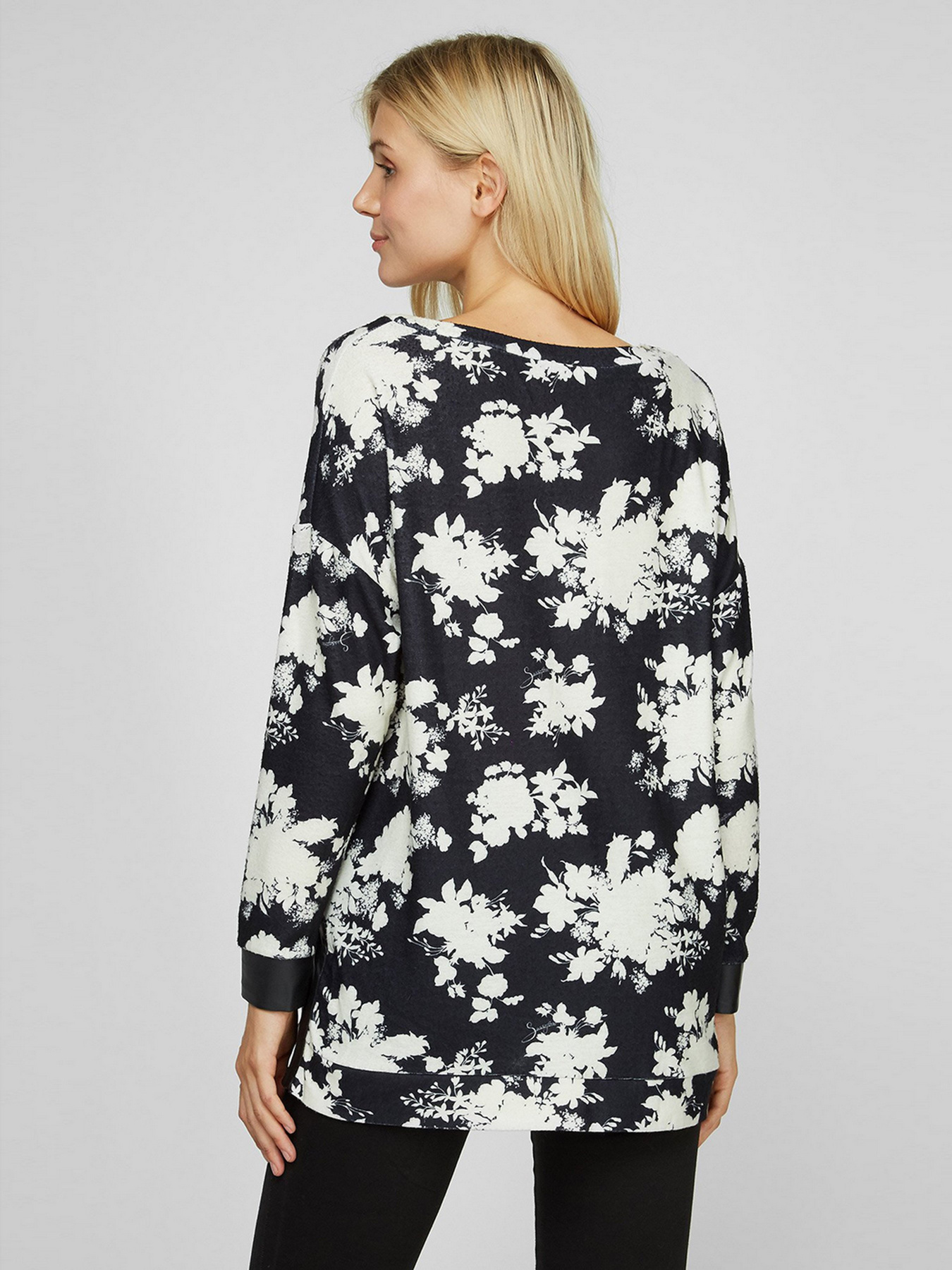 Туника Sassofono модель A201-SF-5032, ЧОРНИЙ Фото