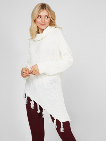 Свитер Sassofono модель A191-SC-53-153, МОЛОЧНИЙ Фото