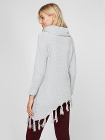 Свитер Sassofono модель A191-SC-53-153, СІРИЙ Фото