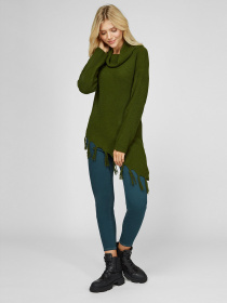 Свитер Sassofono модель A191-SC-53-153, ХАКІ Фото