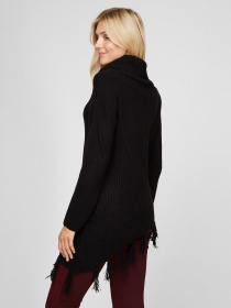 Свитер Sassofono модель A191-SC-53-153, ЧОРНИЙ Фото