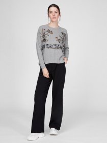 Свитер Sassofono модель A191-SC-704111, КАМЯНИЙ Фото