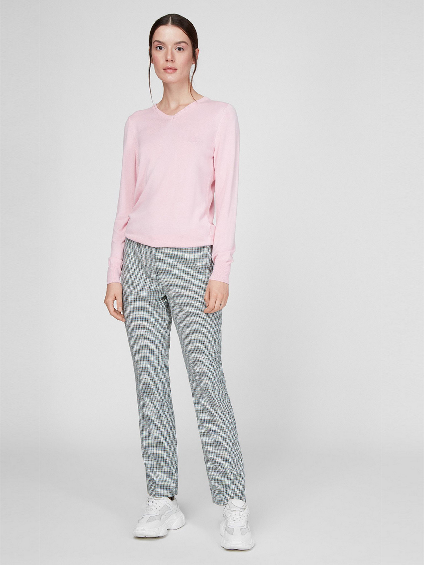 Джемпер Sassofono модель A191-SF-470113, ПУДРОВИЙ Фото