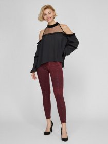 Блуза Sassofono модель A191-SF-263111, ЧОРНИЙ Фото