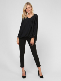 Блуза Sassofono модель A191-SF-318111, ЧОРНИЙ Фото