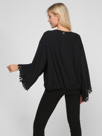 Блуза Sassofono модель A191-SF-318111, ЧОРНИЙ Фото
