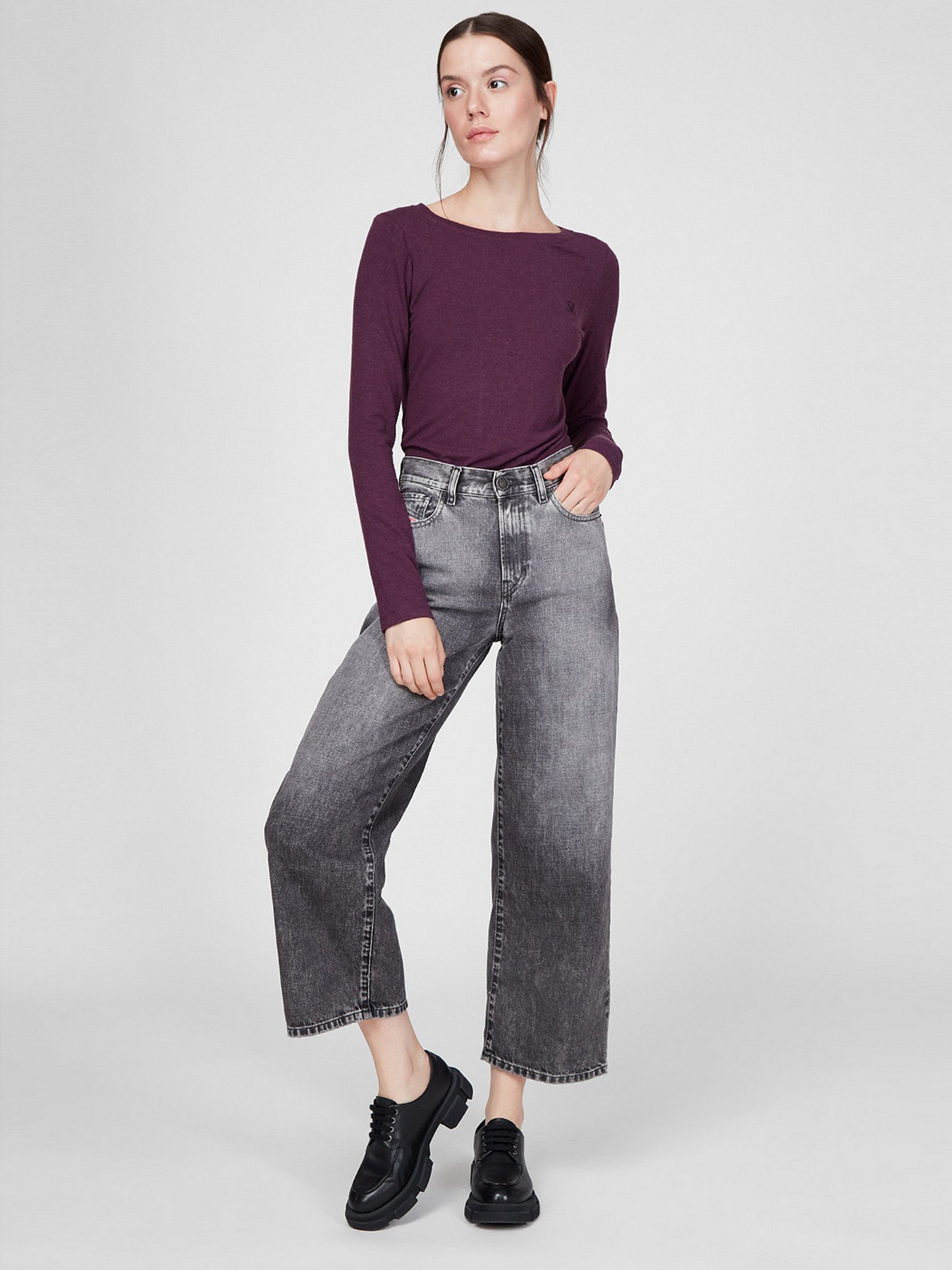 Лонгслив Sassofono модель A191-SF-380111, ЧЕРВОНИЙ Фото