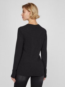 Свитер Sassofono модель A191-SF-382111, ЧОРНИЙ Фото