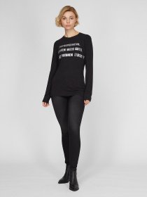 Свитер Sassofono модель A191-SF-382111, ЧОРНИЙ Фото